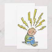 Invitation Anxiété (Devant / Derrière)