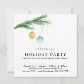 Invitation *~* AP20 Famille Affaires Fête de Noël (Dos)