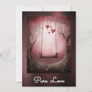 Invitation *~* AP51 Coeurs de Swing Romantiques Valentine Ser