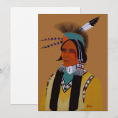 Invitation Apache Ben (Devant / Derrière)