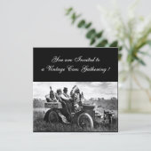 INVITATION APACHES ET GERONIMO CONDUIRE UNE VOITURE À MOTEUR, (Debout devant)