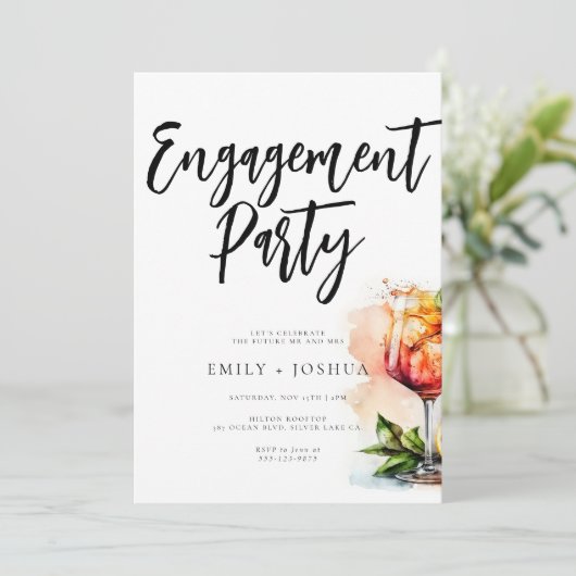 Invitation Aperol Spritz (Debout devant)