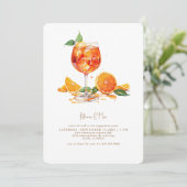 Invitation Aperol Spritz Gold (Debout devant)