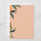 Invitation Aperol Spritz Love Citrus Brunch Fête des mariées (Dos)