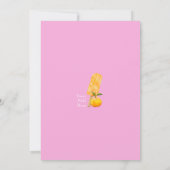 Invitation Aperol Spritz Main Squeeze Fête des mariées Invita (Dos)