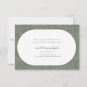 Invitation Apia Wedding RSVP (Devant)