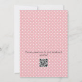 Invitation Appaloosa Horse Anniversaire (Dos)