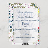 Invitation Appareil Photo de Mariage 'Save The Date' (Devant / Derrière)