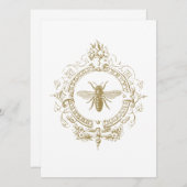 Invitation Appartement de ferme Vintage moderne (Devant / Derrière)