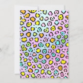 Invitation Appel à tous les animaux de fête - Jungle Safari A (Dos)