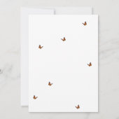 Invitation Appel à tous les animaux de la partie Anniversaire (Dos)