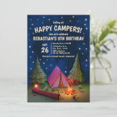 Invitation Appel à tous les Campers heureux sous les étoiles  (Debout devant)