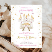 Invitation Appel à tous les châteaux de Princesses Magique An