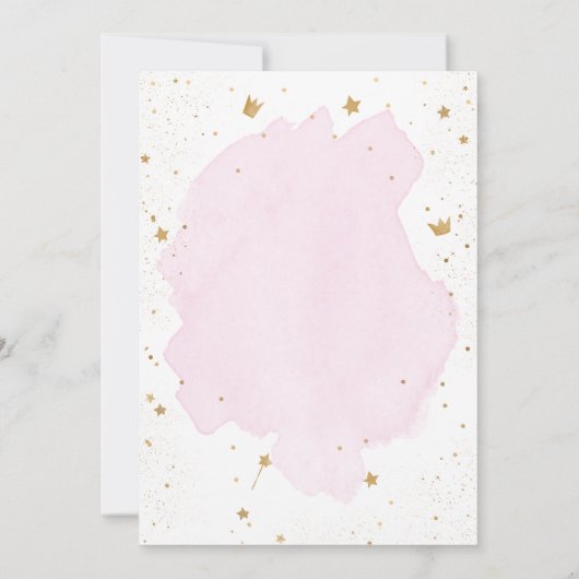 Invitation Appel à tous les châteaux de Princesses Magique An (Dos)