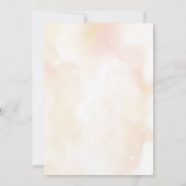 Invitation Appel à tous les dragons aquarelle 2e anniversaire (Dos)