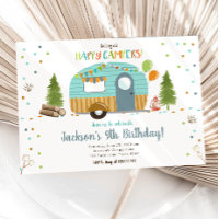 Appel à tous les heureux Campers Camping Boy Anniv
