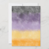 Invitation Appel à tous les monstres Costume d'Halloween Anni (Dos)