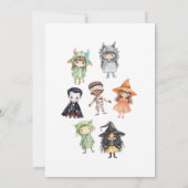 Invitation Appel à tous les monstres Costume pour enfants Hal (Dos)