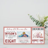 Invitation Appel à toutes les princes Château Magique 8e anni (Debout devant)