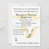 Invitation Appel de confirmation catholique (Devant)