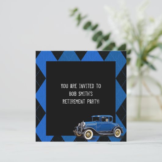 Invitation Appel de retraite (Debout devant)