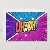 Invitation Appel de tous les Anniversaires de enfants de supe (Dos)