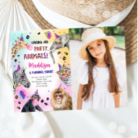 Appeler tous les animaux de fête Fille Safari Anni