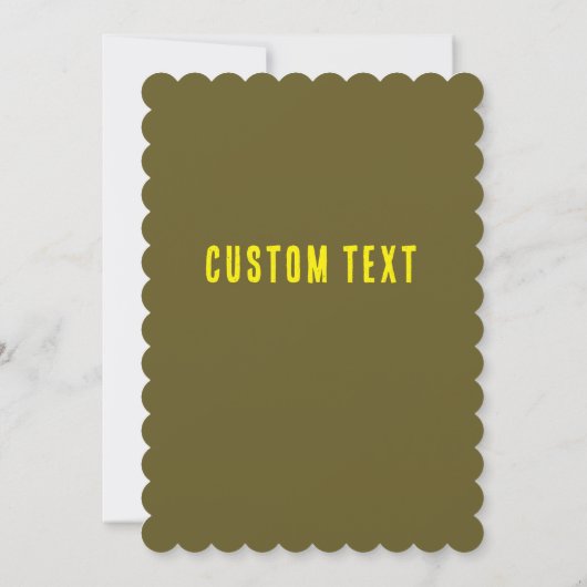 Invitation Appeler Tous Les Animaux De Fête Mignonne Singe An (Dos)