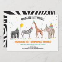 Appeler tous les animaux de fête Zoo Wild Boy Anni