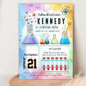 Invitation APPELER TOUTES LES SCIENCES MAD Fête Anniversaire 