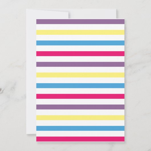 Invitation Appelle tous les super-héros ! Comics Anniversaire (Dos)