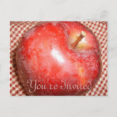 Invitation Apple (Devant)