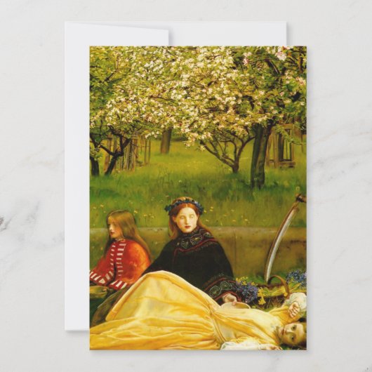 Invitation Apple Blossom Spring Fine Art (Devant)