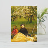 Invitation Apple Blossom Spring Fine Art (Debout devant)