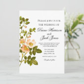 Invitation Apple Blossom Watercolor Mariage (Debout devant)