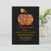 Invitation Apple d'automne (Debout devant)