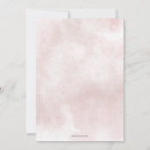 Invitation Apple de notre oeil premier anniversaire (Dos)