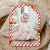 Invitation Apple Of Our Eye 1ère photo Anniversaire