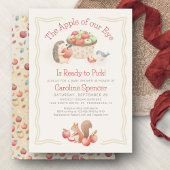 Invitation Apple of our Eye Baby Shower
