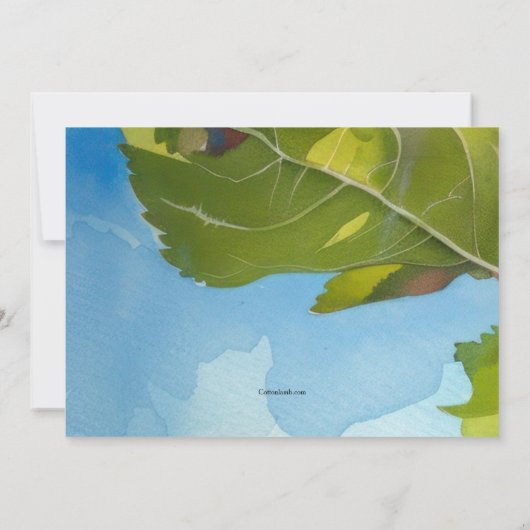 Invitation Apple Orchard (Dos)