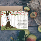 Invitation Apple Orchard Rustic Mariage
