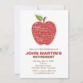 Invitation Apple Retirement (Devant)