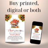 Invitation Apple-y Jamais après la Fête des mariées du marché