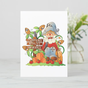 Invitation Apples citrouille Hayrides