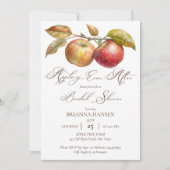 Invitation Appley toujours après pomme chute nuptiale douche (Devant)