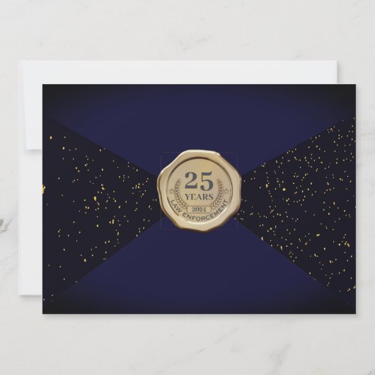 Invitation Application de la loi Appel à retraite (Dos)