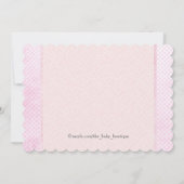 Invitation Apportez un Baby shower de livre (Dos)