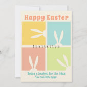 Invitation Apportez un panier pour les enfants Pour ramasser (Devant)