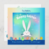 Invitation Apportez un panier pour les enfants pour ramasser  (Devant / Derrière)