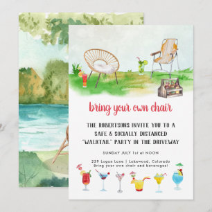 Invitation Apportez Votre Propre Chaise Fête de Cocktail da